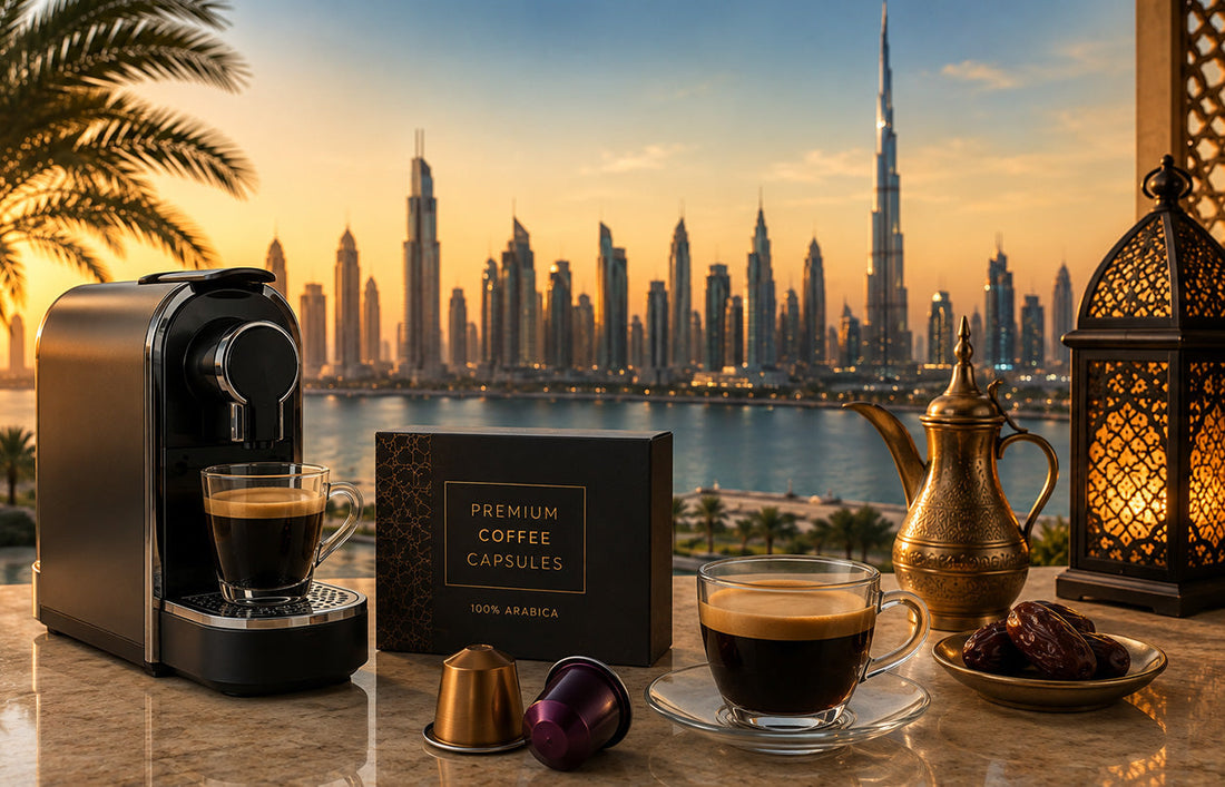 Coffee pods and capsules for the Middle East market - private label coffee capsules manufactured in India