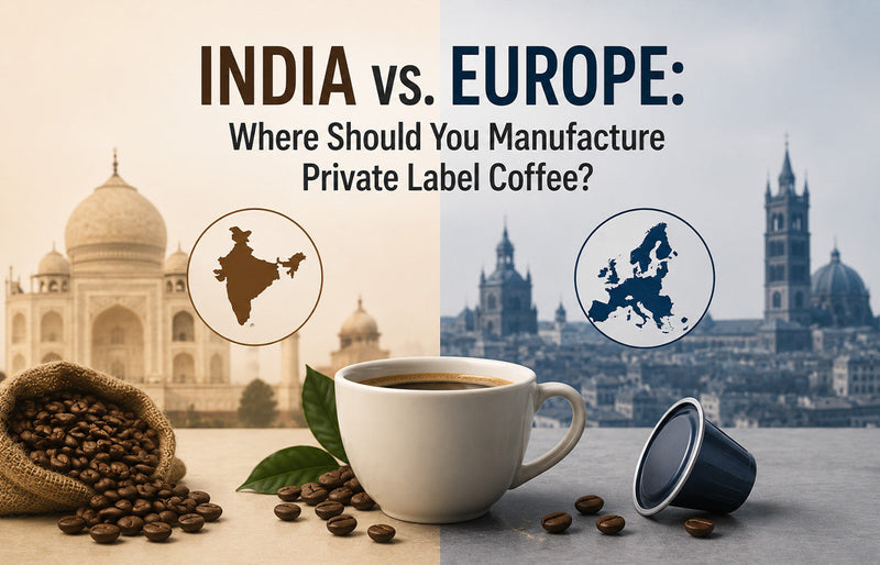 India vs. Europe: Where Should You Manufacture Private Label Coffee?