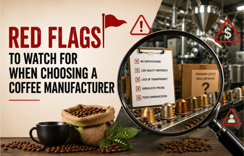 Red Flags to Watch for When Choosing a Coffee Manufacturer